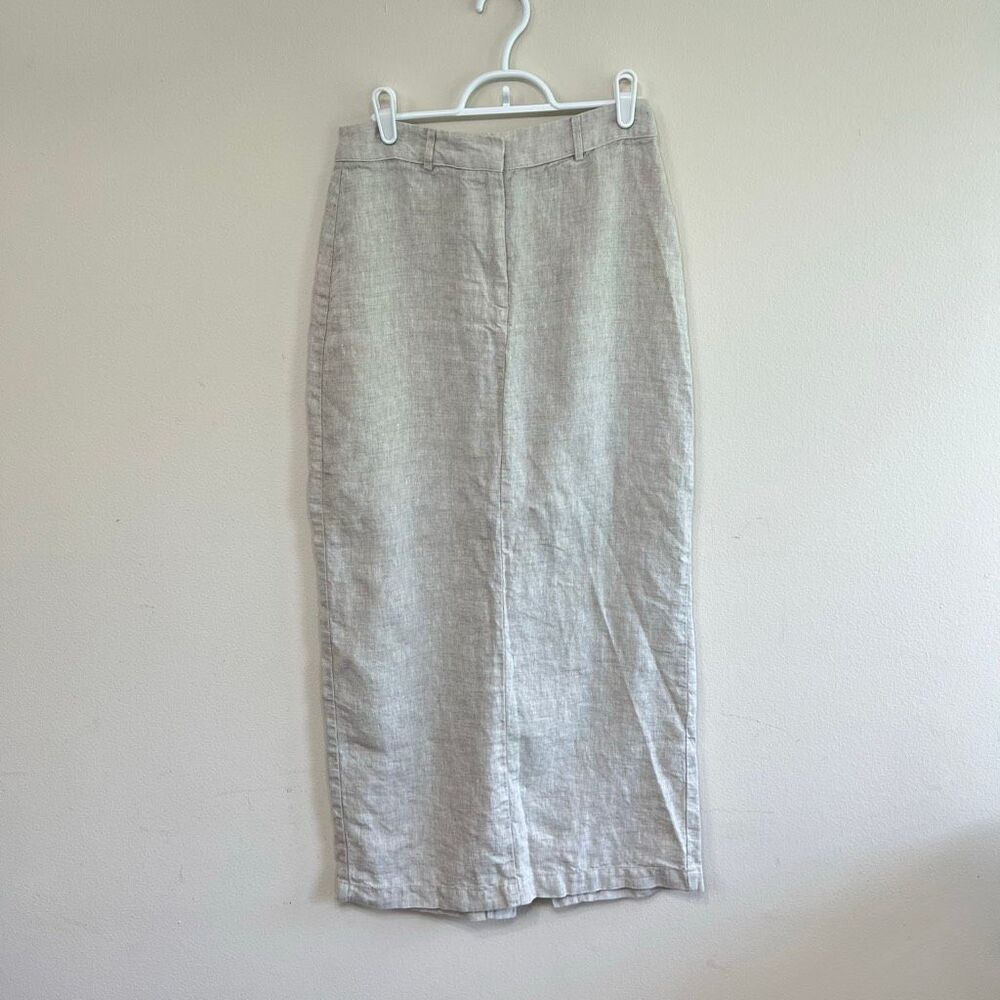 Reformation Midi Linen Skirt 4 Women
